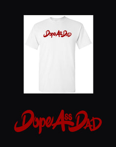 The Basic Dad Shirt (White/Red)