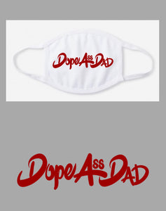 DAD Mask (White/Red)